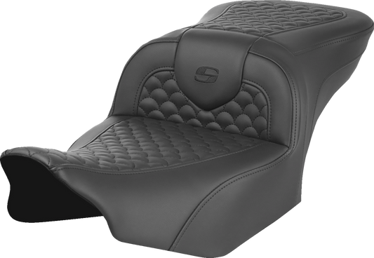 SADDLEMEN Roadsofa Seat - Scallop Stitch / Dragon Scale - w/o Backrest - Touring '23.5-'24