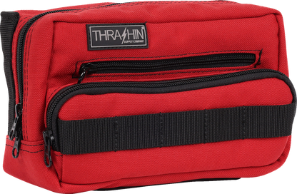 THRASHIN SUPPLY CO. Handlebar Bag Plus - Red