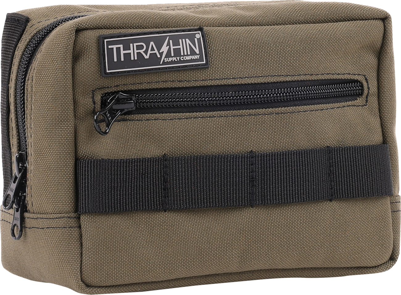 THRASHIN SUPPLY CO. Handlebar Bag - Green