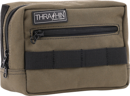 THRASHIN SUPPLY CO. Handlebar Bag - Green