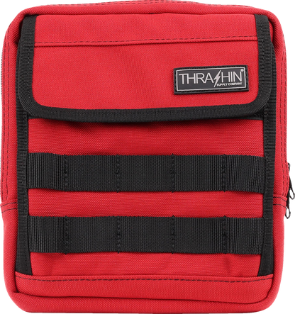 THRASHIN SUPPLY CO. Handlebar Bag Slim - Red