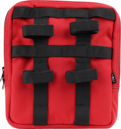 THRASHIN SUPPLY CO. Handlebar Bag Slim - Red