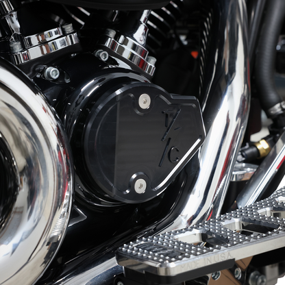 THRASHIN SUPPLY CO. Cam Cover - Gen 2 - Smooth - Black - M8