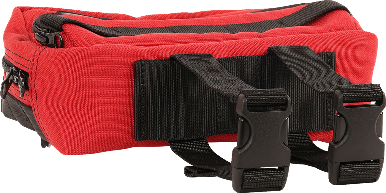 THRASHIN SUPPLY CO. Handlebar Bag Plus - Red