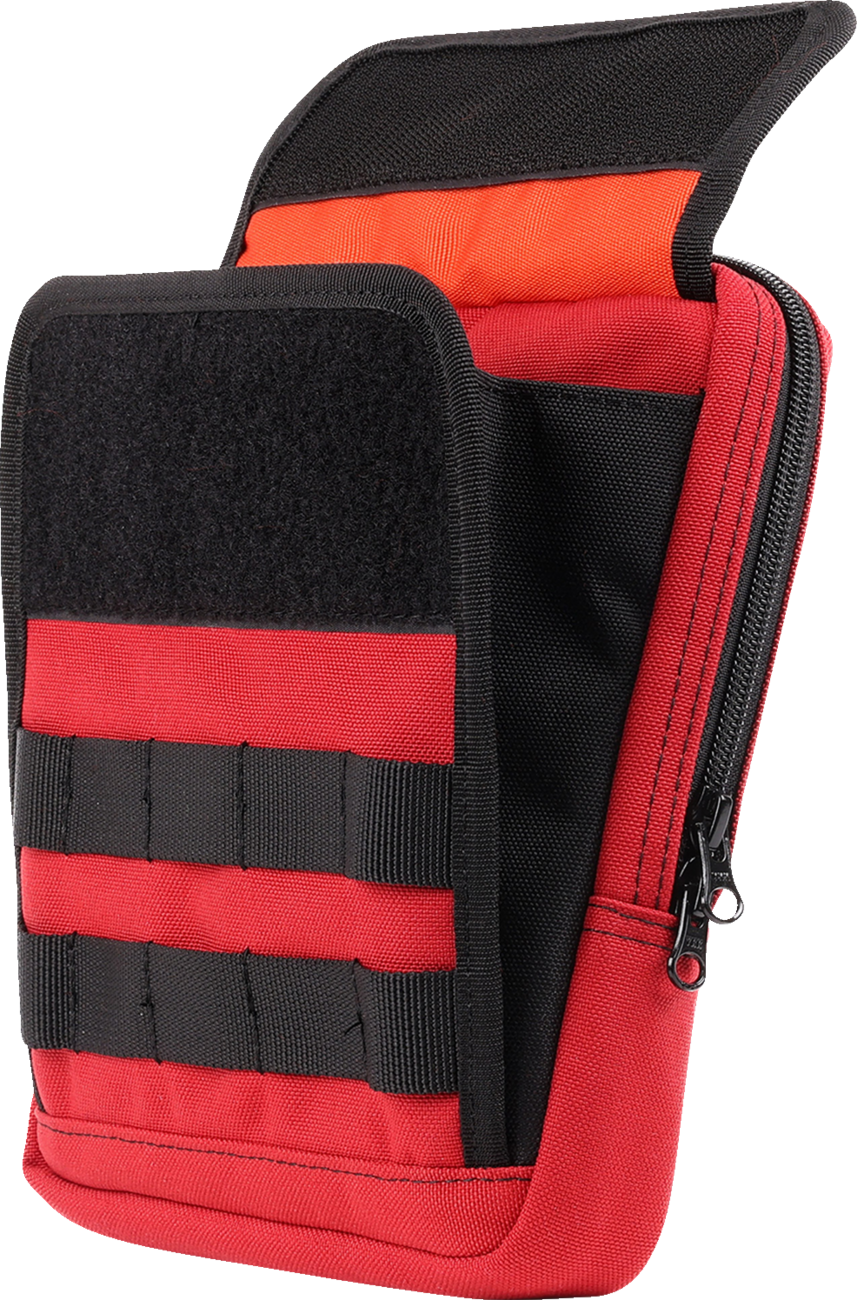 THRASHIN SUPPLY CO. Handlebar Bag Slim - Red