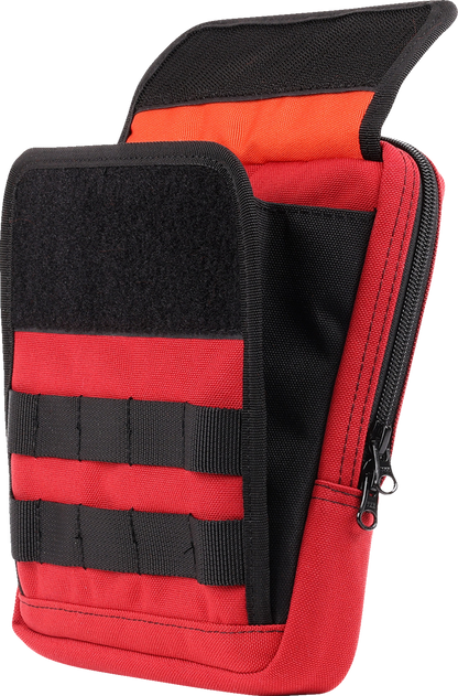 THRASHIN SUPPLY CO. Handlebar Bag Slim - Red