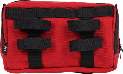 THRASHIN SUPPLY CO. Handlebar Bag Plus - Red