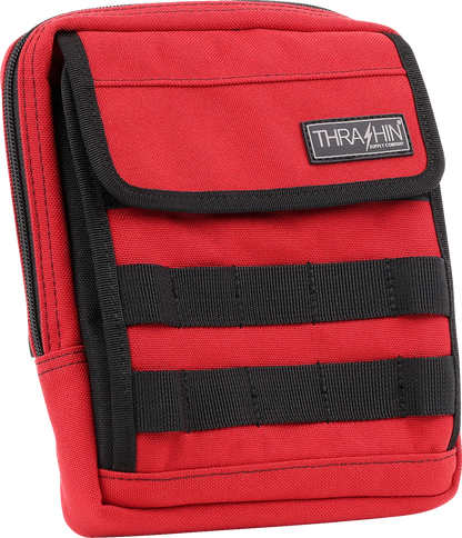 THRASHIN SUPPLY CO. Handlebar Bag Slim - Red