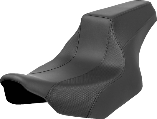 SADDLEMEN FXR Division Signature Series Seat - Black w/ Perforated Inserts - Touring '23.5-'25