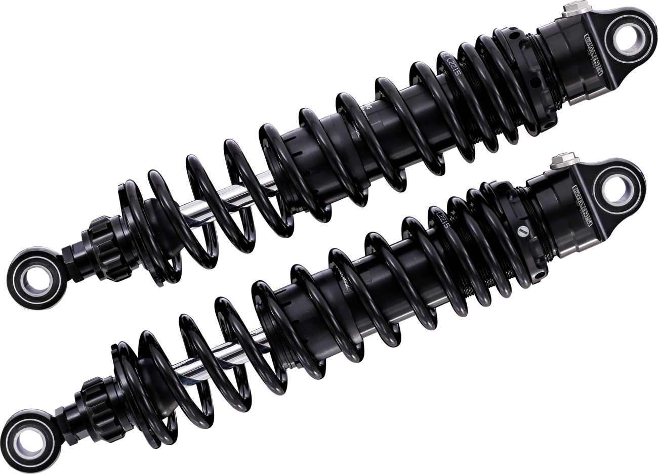OHLINS Twin Shocks - 13" - Rebound Adjustable - Blackline HD 772S2 1990-2024 Touring