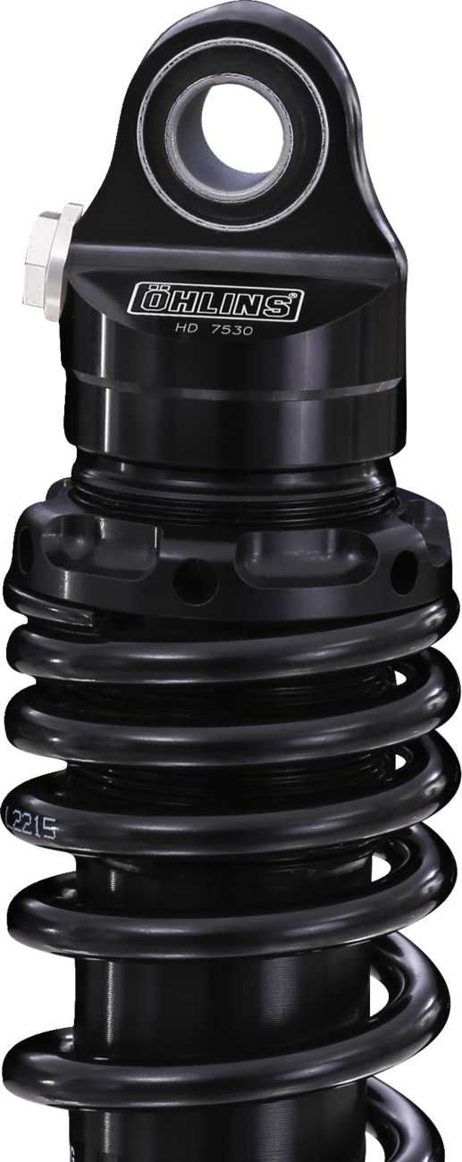 OHLINS Twin Shocks - 12" - Rebound Adjustable - Blackline HD 776S2 1990-2024 Touring