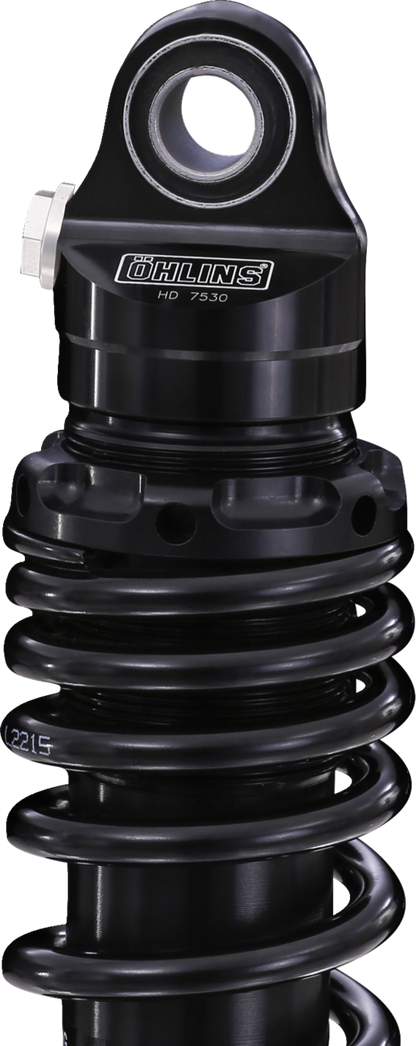 OHLINS Twin Shocks - 12" - Rebound Adjustable - Blackline HD 776S2 1990-2024 Touring