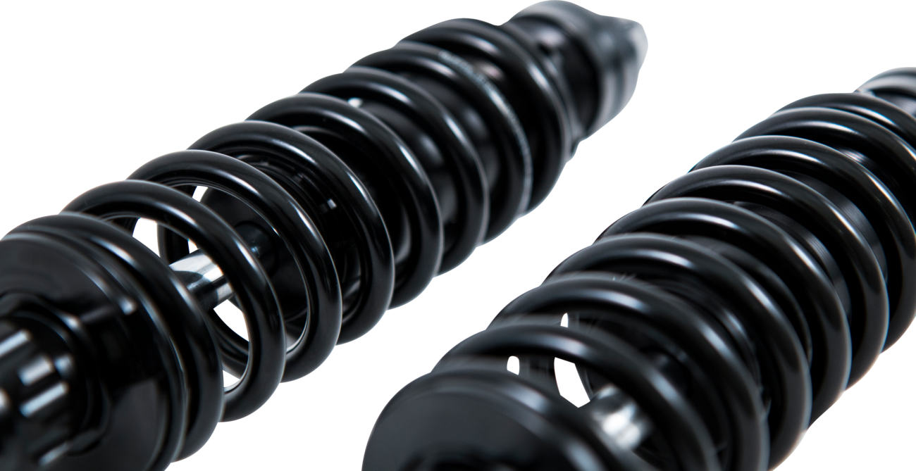 OHLINS Twin Shocks - 13" - Rebound Adjustable - Blackline HD 772S2 1990-2024 Touring