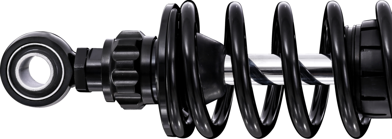 OHLINS Twin Shocks - 13" - Rebound Adjustable - Blackline HD 772S2 1990-2024 Touring