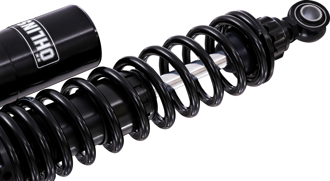 OHLINS Twin Shocks - 12" - Fully Adjustable - HD763