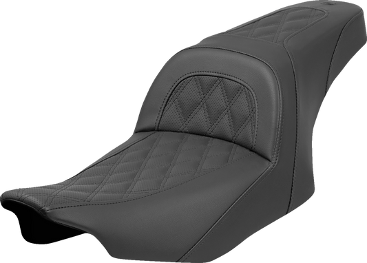 SADDLEMEN Slim Seat - Lattice Stitch - Touring '23.5-'25