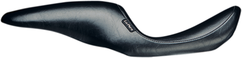 LE PERA Silhouette Up-Front Seat - Full-Length - Smooth - Black - Dyna '96-'03