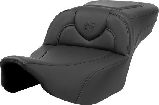 SADDLEMEN Heated RoadSofa™ Seat - Extended Reach - Smooth - w/o Backrest - Touring ’23.5-‘24