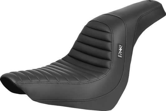 SADDLEMEN Thrashin' Pro Series Seat - Tuck-n-Roll - Softail '18-'25
