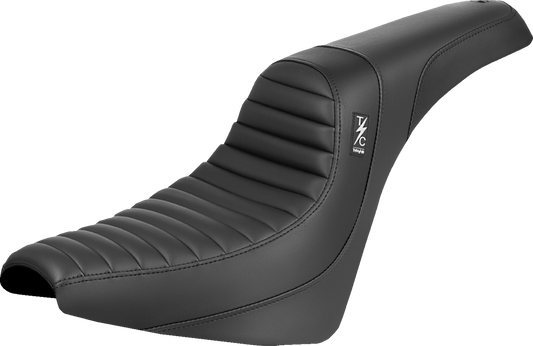 SADDLEMEN Thrashin' Pro Series Seat - Tuck-n-Roll - Softail '18-'25