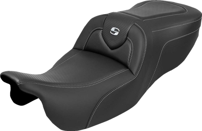 SADDLEMEN Roadsofa™ Seat - without Backrest - Carbon Fiber - '15-'25 RG3, Freewheeler