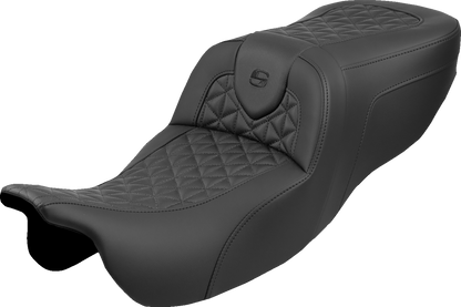 SADDLEMEN Roadsofa™ Seat - without Backrest - Tri-Gripper - '15-'25 RG3, Freewheeler