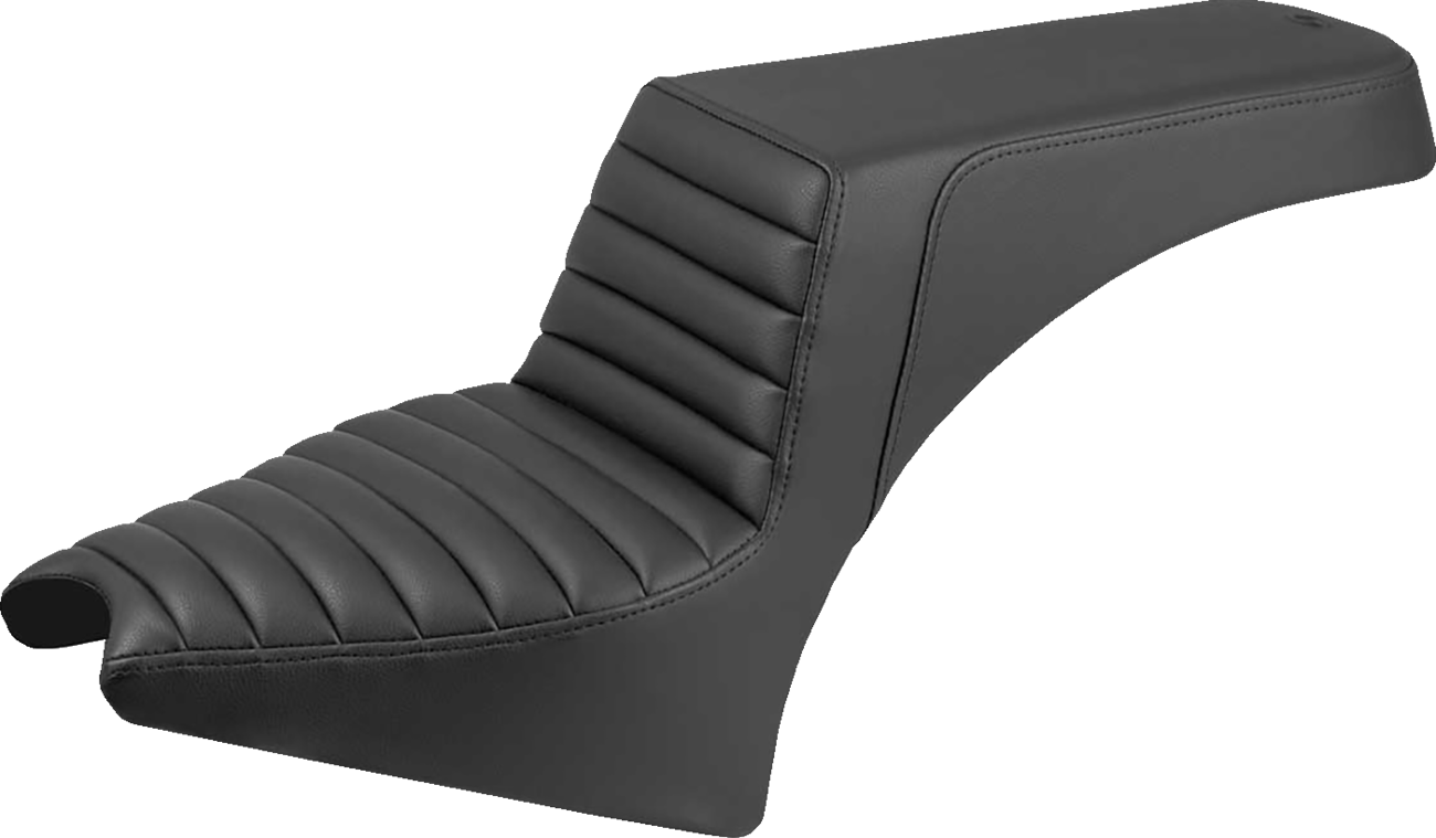 SADDLEMEN Step-Up Seat - Tuck-n-Roll - Black - Indian Scout '25