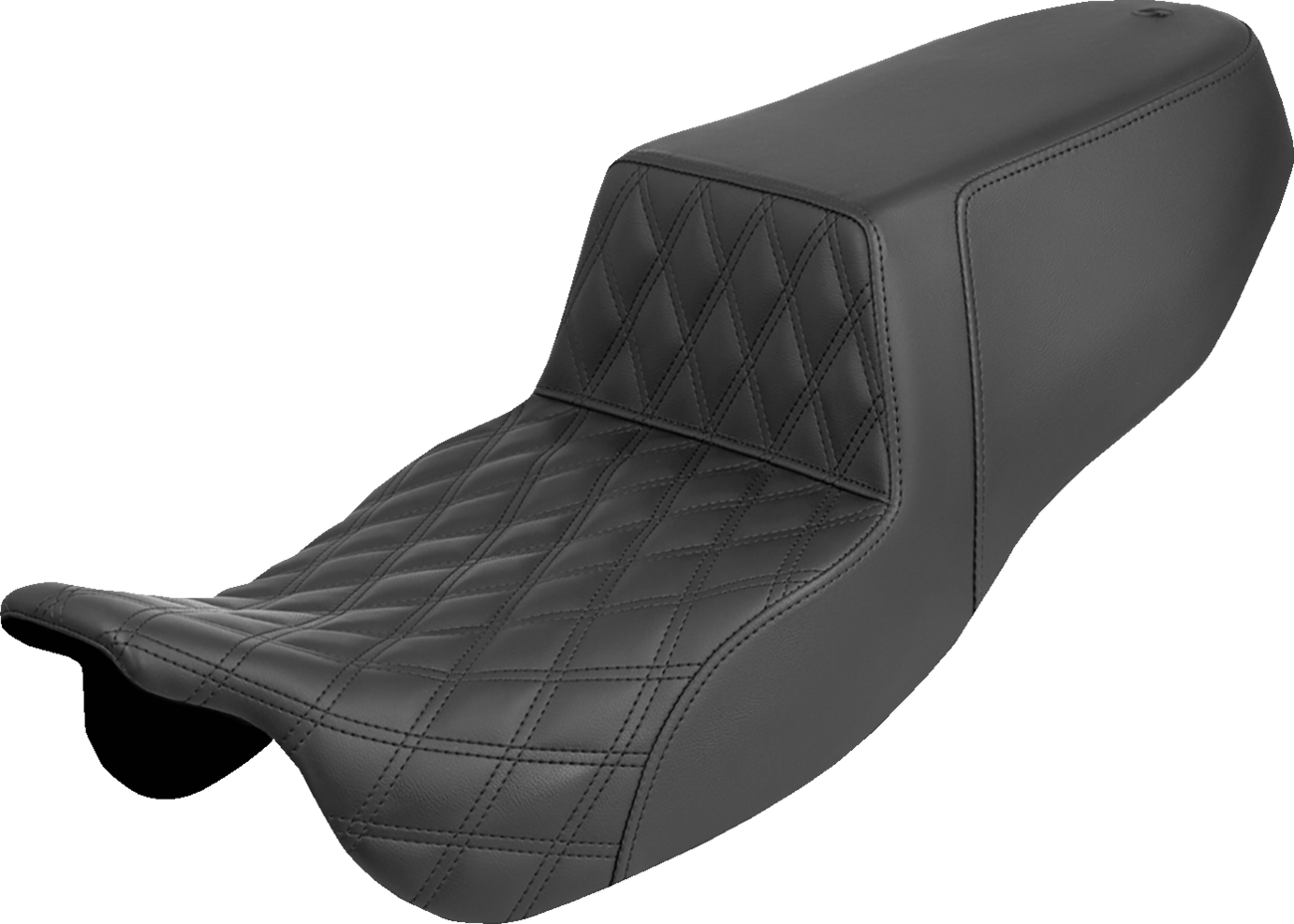 SADDLEMEN Step-Up Seat - Front Lattice Stitch - '15-'25 RG3, Freewheeler
