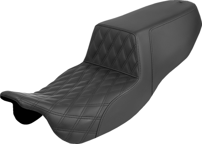 SADDLEMEN Step-Up Seat - Front Lattice Stitch - '15-'25 RG3, Freewheeler