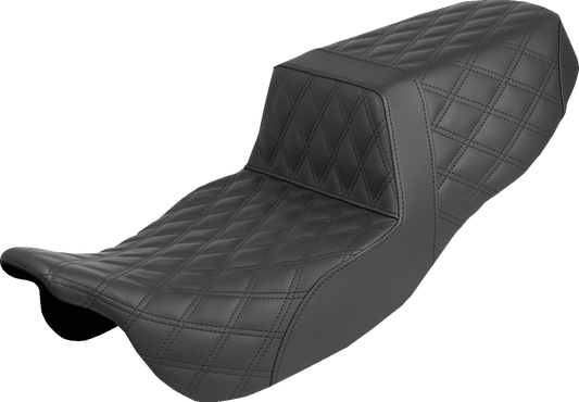 SADDLEMEN Step-Up Seat - Full Lattice Stitch - Freewheeler / RG3 '15-'25