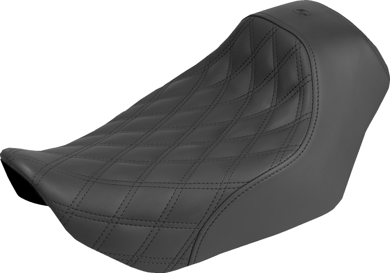 SADDLEMEN Renegade™ Solo Seat - Lattice Stitch - Nightster '22-'25