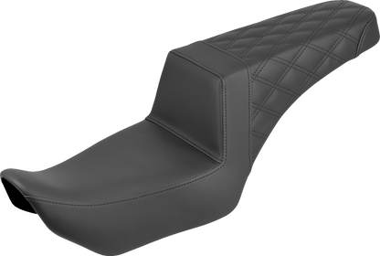 SADDLEMEN Step-Up Seat - Rear Lattice Stitch - Nightster '22-'25