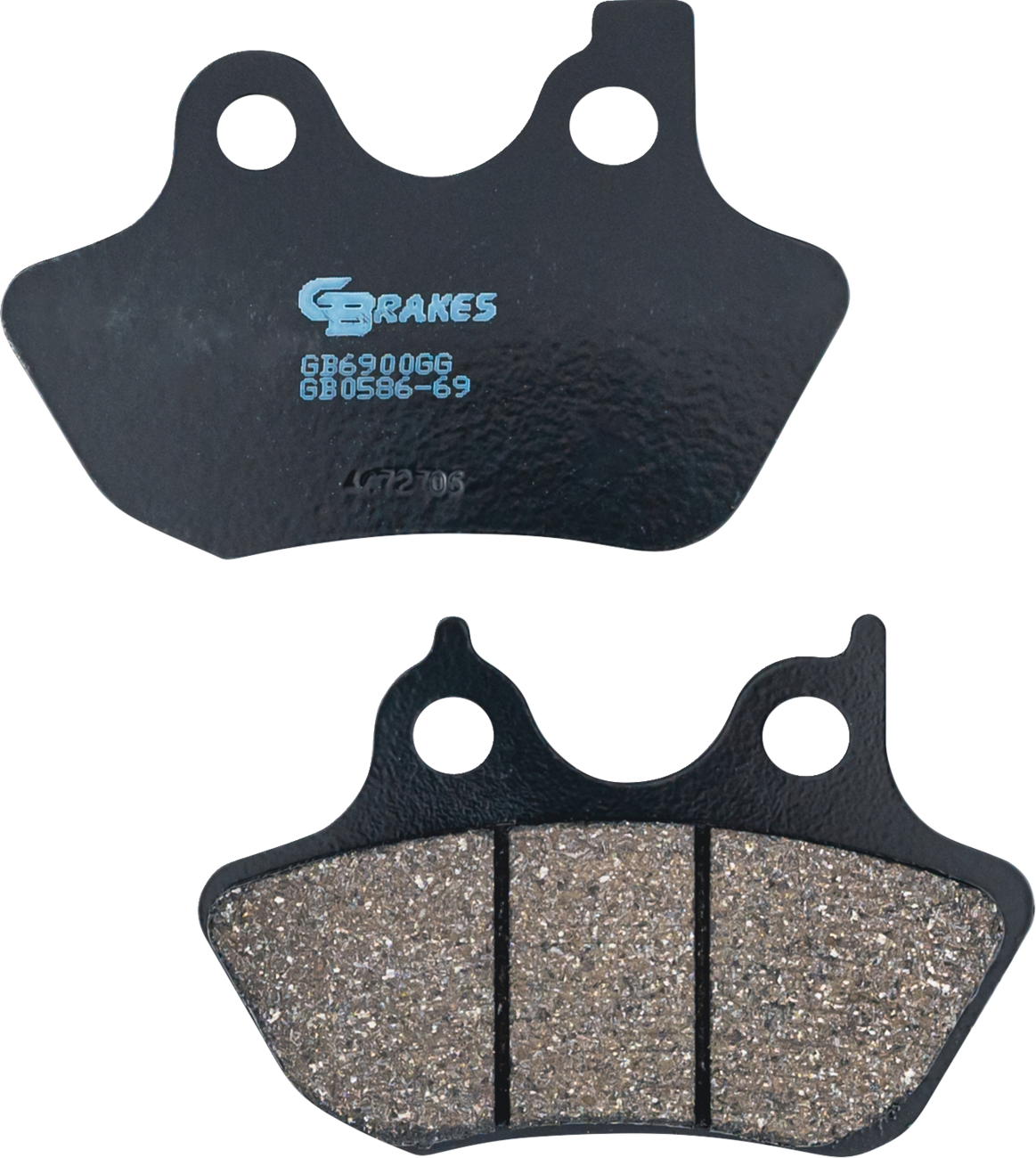 GBRAKES Brake Pads - Semi-Metallic/Ceramic - Front / Rear