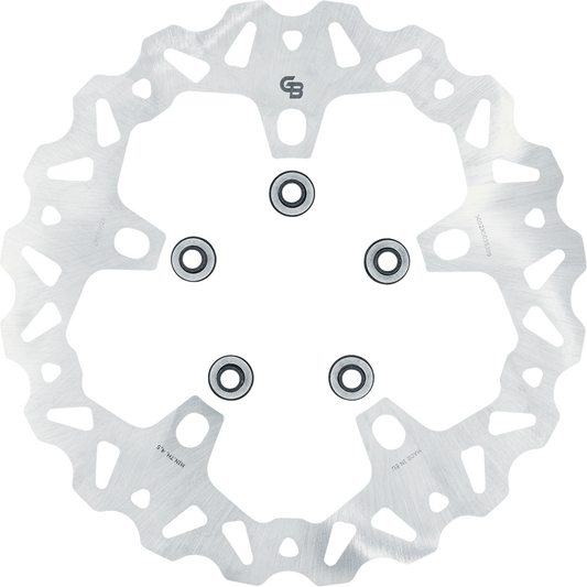 GBRAKES Wave® Two Piece (Floating) Brake Rotor - Front