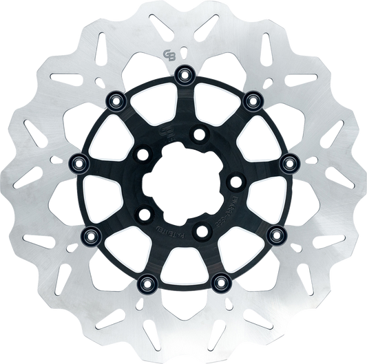 GBRAKES Wave® Two Piece (Floating) Brake Rotor - Rear - CC
