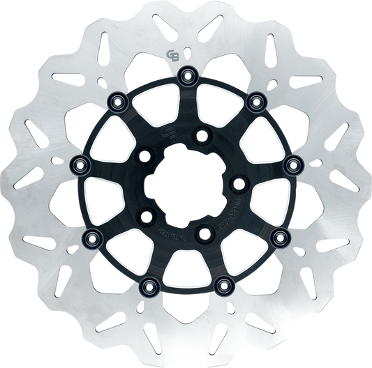 GBRAKES Wave® Two Piece (Floating) Brake Rotor - Front - CC