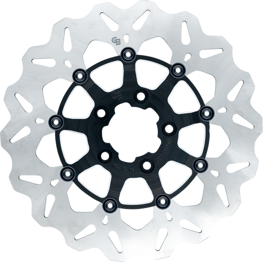 GBRAKES Wave® Two Piece (Floating) Brake Rotor - Rear - CC