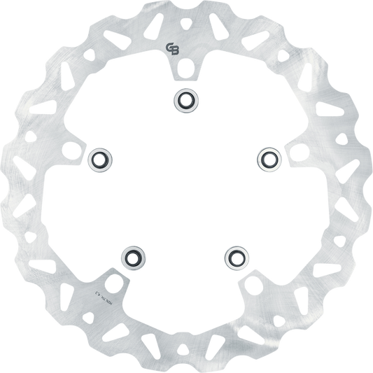 GBRAKES Wave® One Piece (Fixed) Brake Rotor - Front