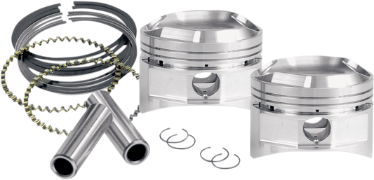 S&S CYCLE Piston Kit - for 88", 93" & 96" Super Stock? Heads - 3.625" - +.010