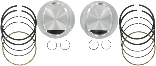 S&S CYCLE Piston Kit - for 95" Big Bore Kit - 3.875" - +.005