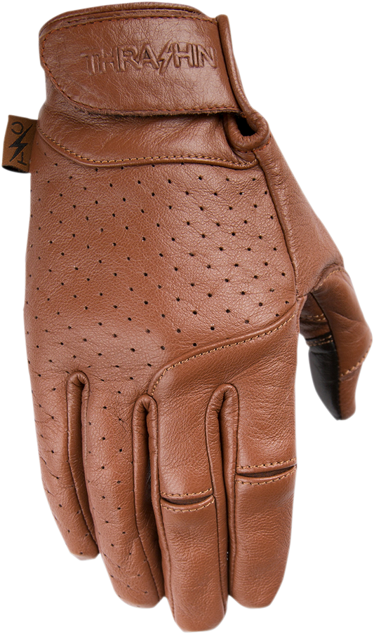 THRASHIN SUPPLY CO. Siege Leather Gloves - Brown - XL