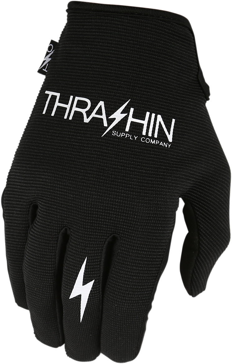 THRASHIN SUPPLY CO. Stealth Gloves - Black - Large