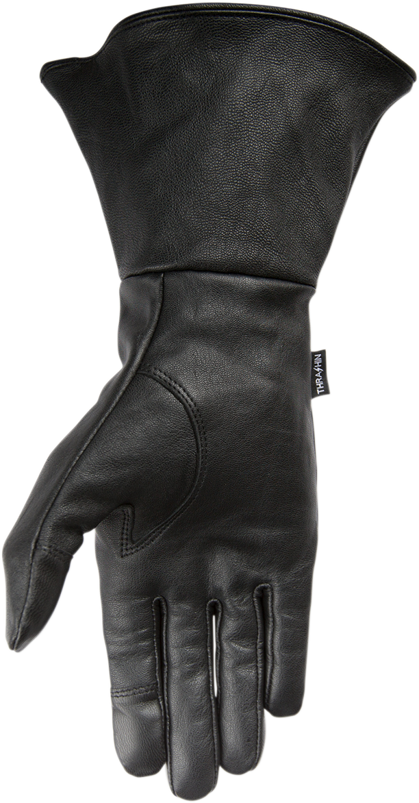 THRASHIN SUPPLY CO. Siege Insulated Gauntlet Gloves - Black - 2XL