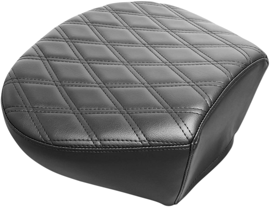 LE PERA Monterey Sport Pillion Pad - Double Diamond - Black - Touring '08-'23