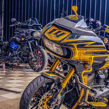 Carbon Visionary Carbon Fiber Numero Uno Road Glide Windshield
