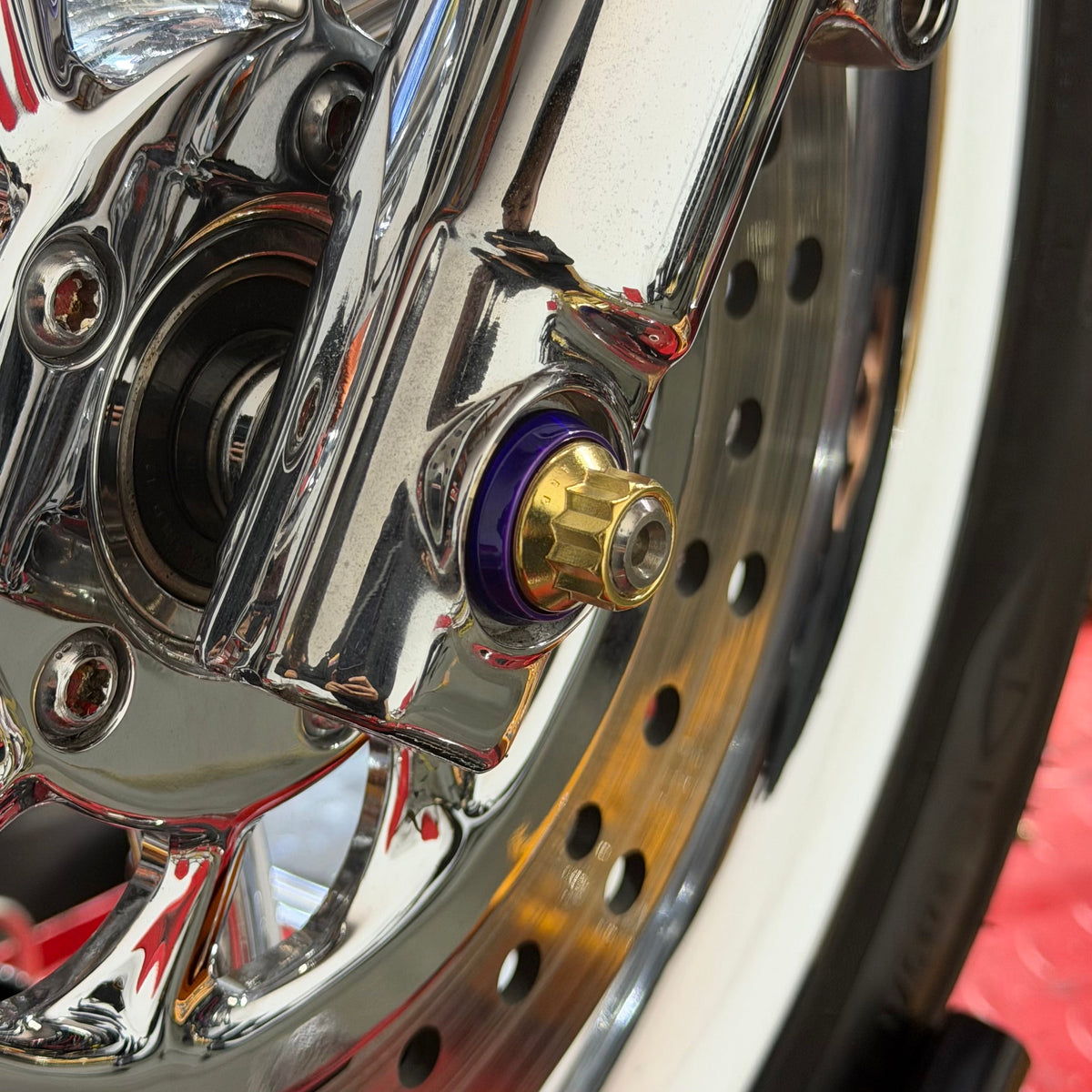 39mm Front Axle ARP Nut Kit