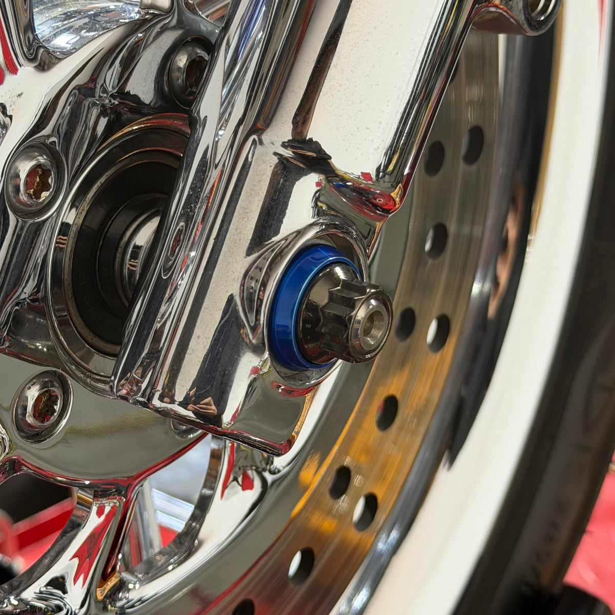 39mm Front Axle ARP Nut Kit