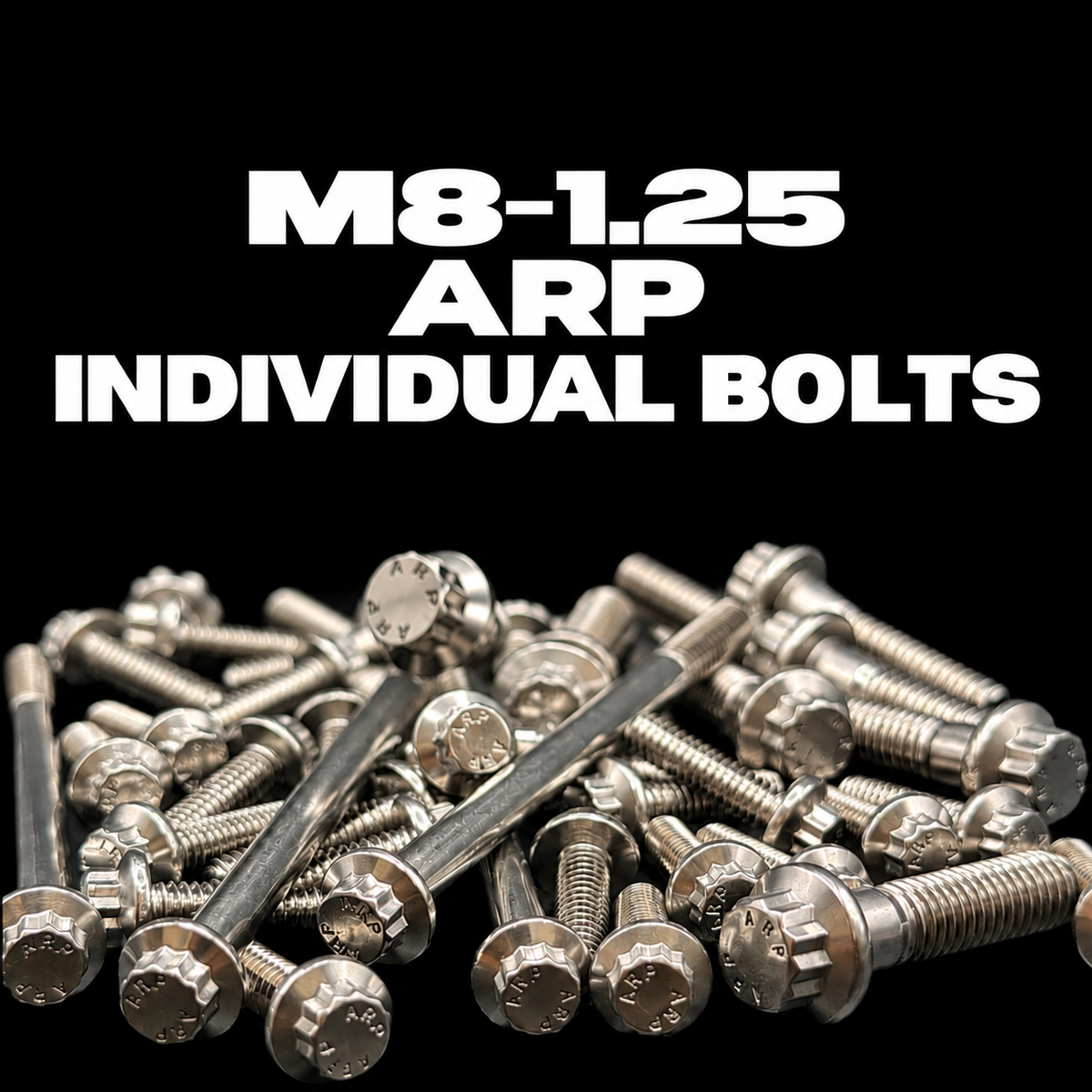 M8-1.25 ARP Individual Bolts