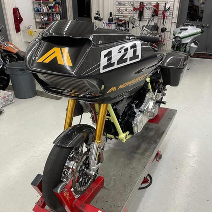 Carbon Visionary Carbon Fiber Numero Uno Road Glide Windshield