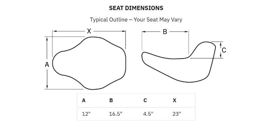 SADDLEMEN Dominator Solo Seat - Extended Reach - w/o Backrest - Black w/ Gray Stitching - Touring '08-'24
